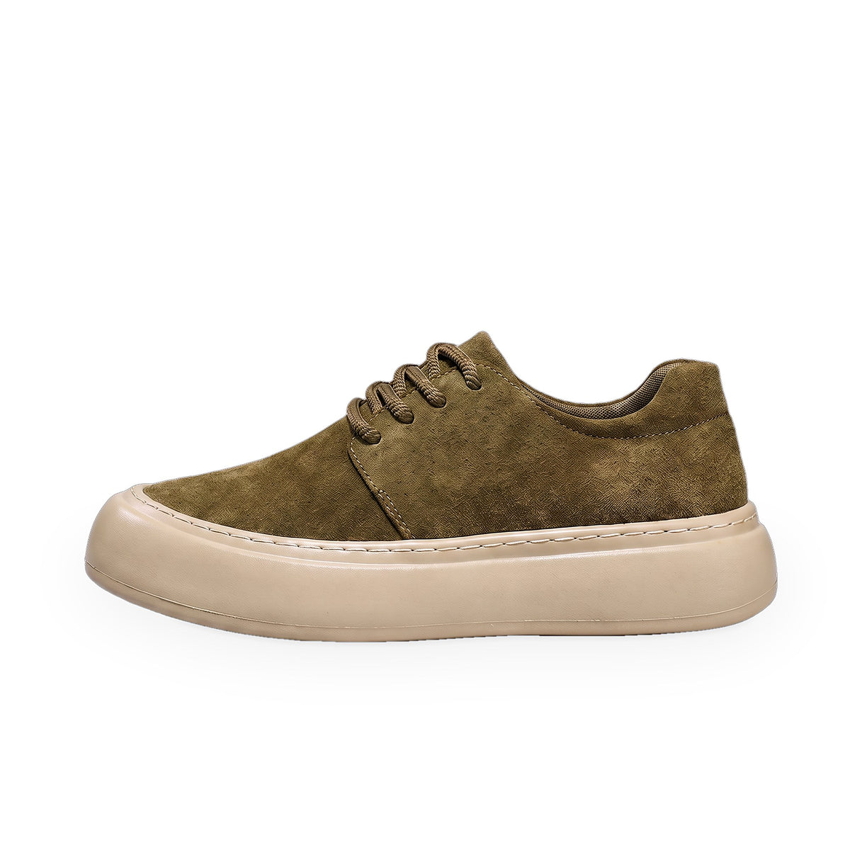bexley-suede-sneaker-Olive-lateral