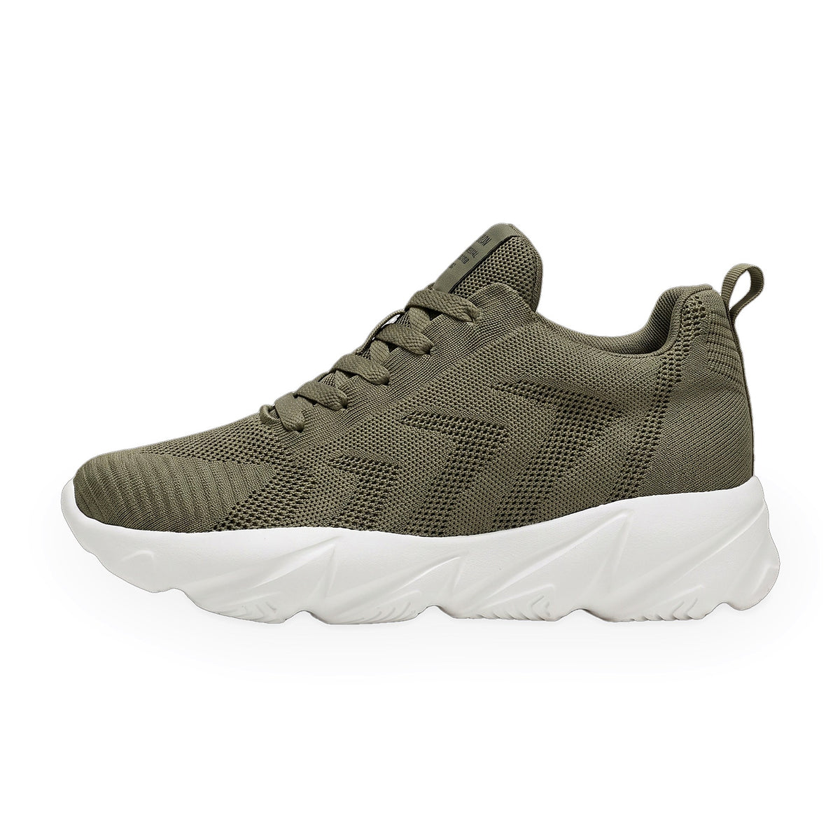 fairholm-knit-trainer-Olive-lateral