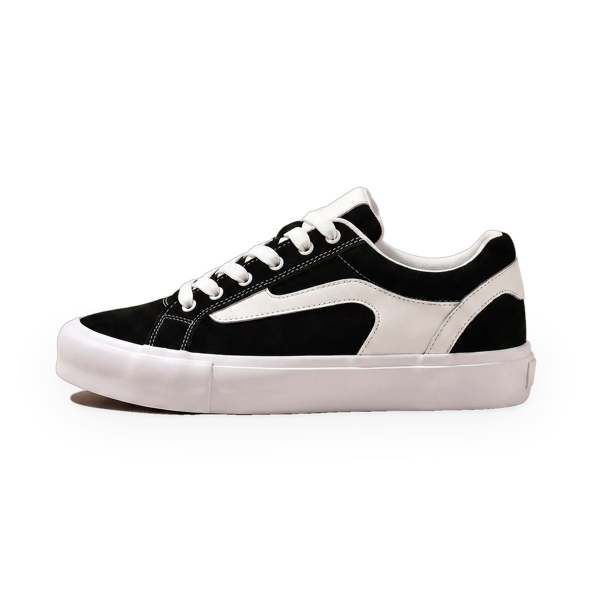 mendip-suede-sneaker-Black-White-lateral